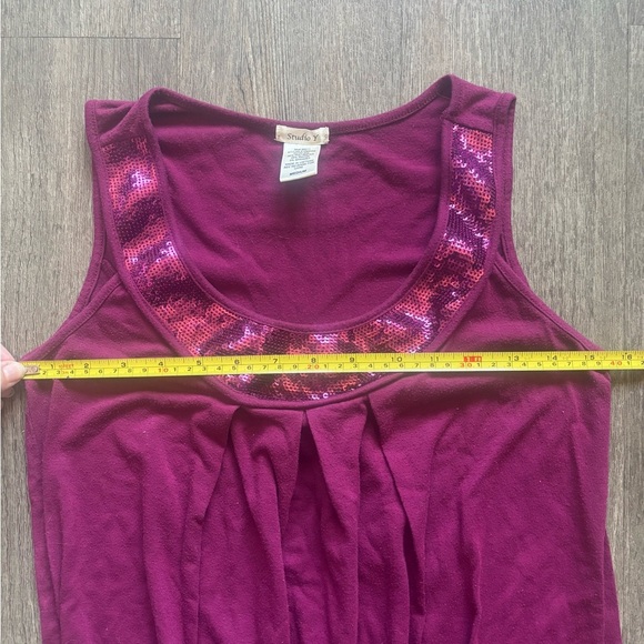 Studio Pink Embellished Tank Top - Picture 3 of 5